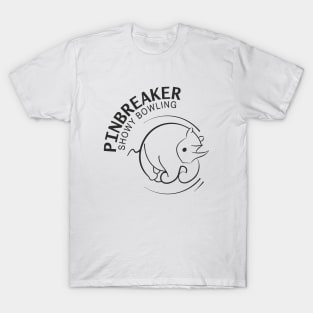 Pinbreaker - Showy Bowling (black) T-Shirt